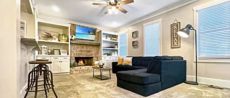 Smart TV, video library, offices