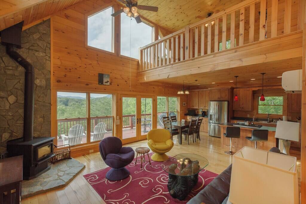 TV, fireplace, DVD player