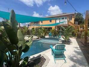 Alberca al aire libre 