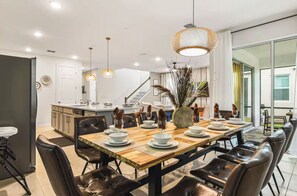 Dining - Lux Jungle Bunks/Pool/Solara Resort/Sleep 14 (Kissimmee)