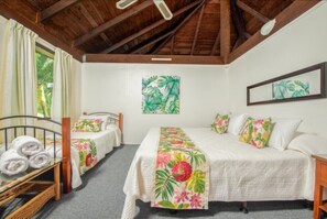 2 bedrooms, in-room safe, travel cot, WiFi