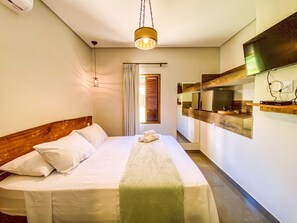 Chambre économique | Accès au Wi-Fi (inclus), literie fournie