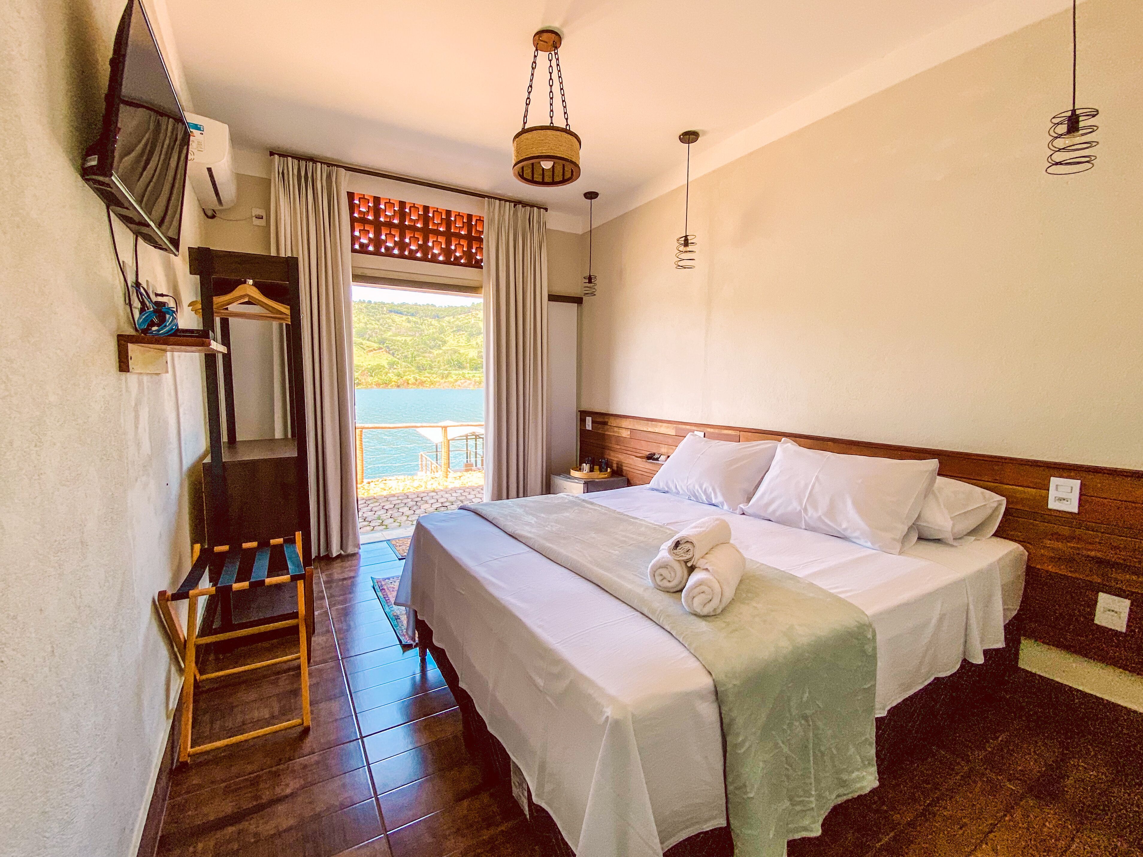 Habitación doble Deluxe | Wifi gratis y ropa de cama 