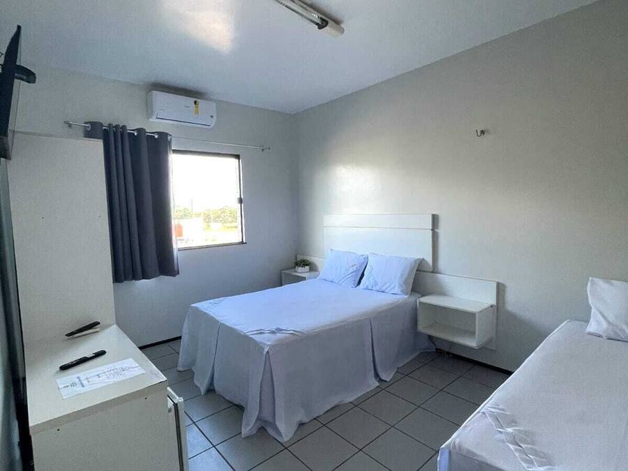 Desk, laptop workspace, free WiFi, bed sheets