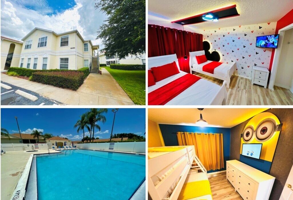(8830B) NEAR DISNEY - BEAUTIFUL APARTMENT - NEW DECORATION - THEME ROOMS