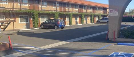 Façade de l’hébergement