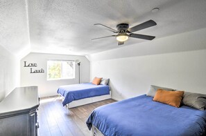 3 bedrooms, internet, bed sheets