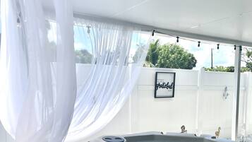 Idromassaggio all'aperto