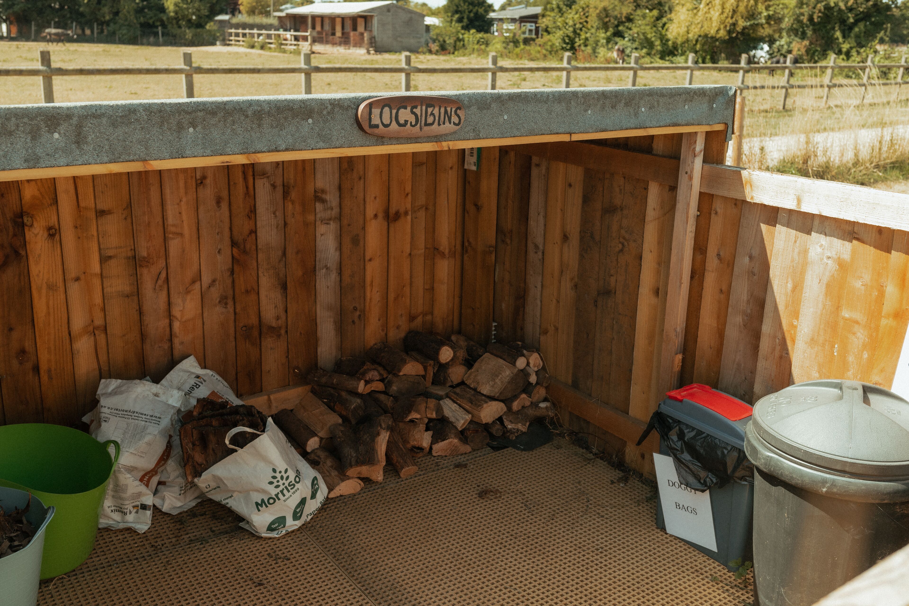 Enceinte de l’hébergement