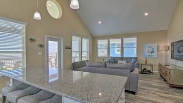 Smart TV, DVD player, books