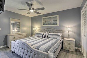 2 chambres, fer et planche à repasser, Internet gratuit, draps fournis