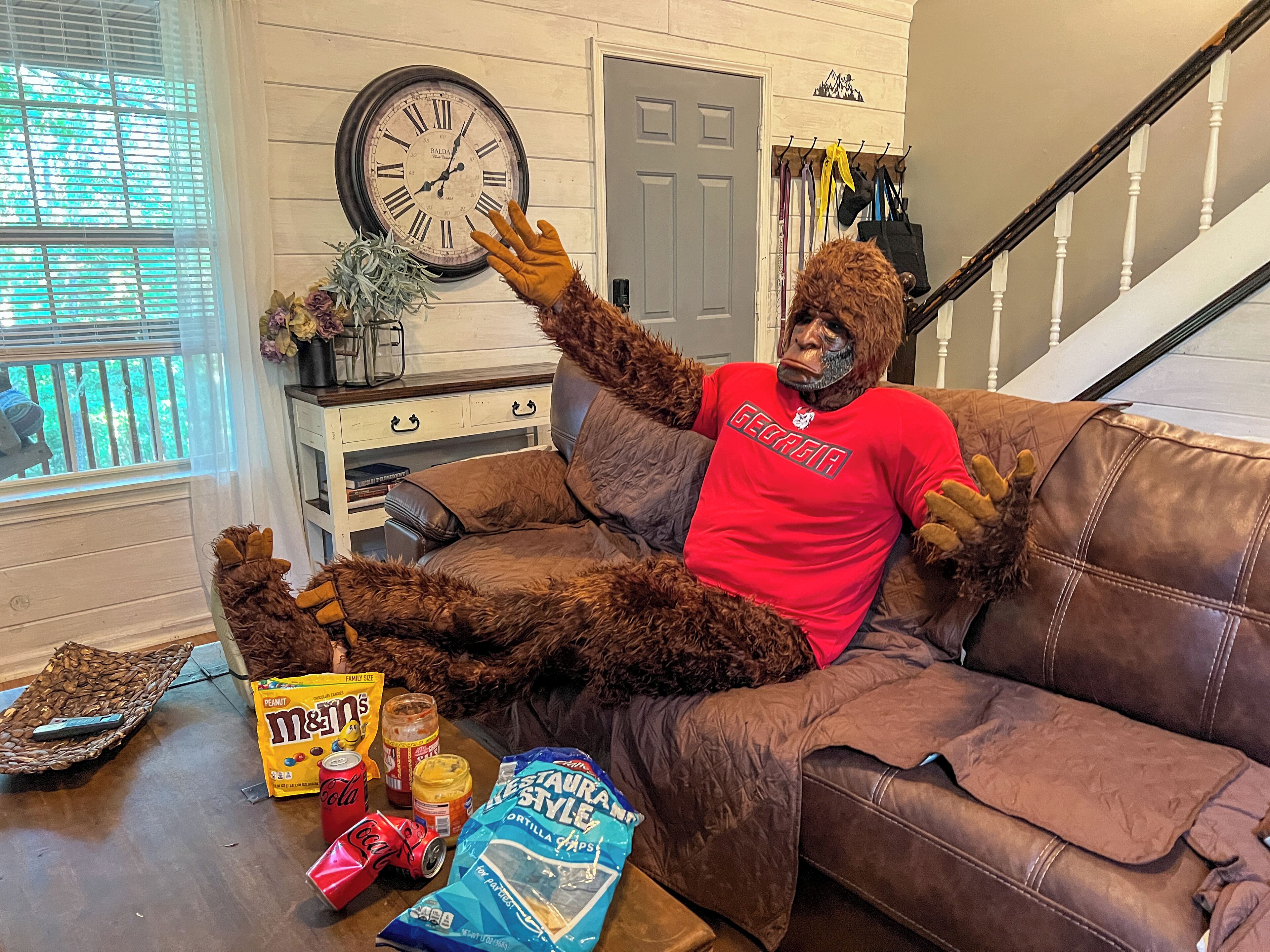 Smart TV, fireplace, video games, books