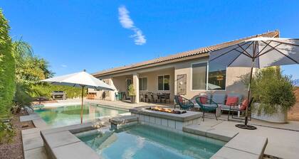 Private Pool Spa Game Room 3King beds 8 min Drive to Coachella