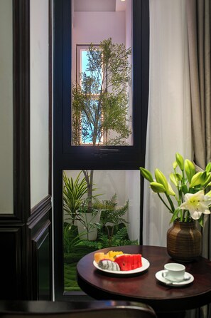 Pemandangan taman