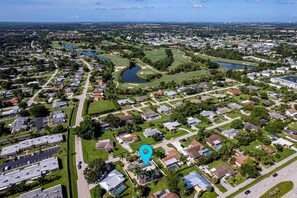 House, 4 Bedrooms | Exterior - 1557 Braeburn - Sea Breeze Oasis by Coastal Vacation Properties (Fort Myers)