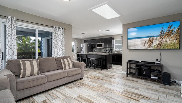 House, 4 Bedrooms | Living room - 231 Ostego Shells N Sunshine by Coastal Vacation Properties (Fort Myers Beach)