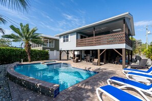 House, 4 Bedrooms | Pool - 231 Ostego Shells N Sunshine by Coastal Vacation Properties (Fort Myers Beach)