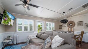 House, 4 Bedrooms | Living room - 165 Connecticut - Shell Bound by Coastal Vacation Properties (Fort Myers Beach)