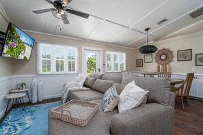 House, 4 Bedrooms | Living room - 165 Connecticut - Shell Bound by Coastal Vacation Properties (Fort Myers Beach)