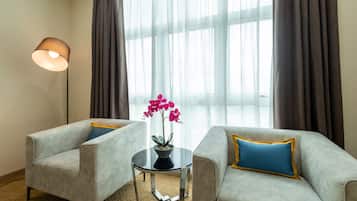 Presidential Twin Room | Seterika/papan seterika, Wi-fi percuma, cadar katil