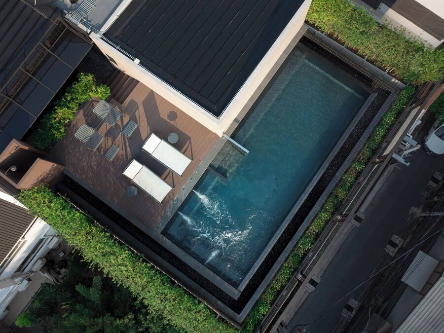 Outdoor pool, open 7:00 AM to 8:00 PM, pool umbrellas, sun loungers