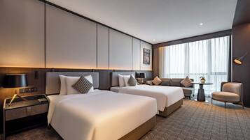 In-room safe, blackout curtains, soundproofing, iron/ironing board