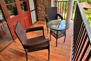 Habitación estándar doble | Terraza o patio