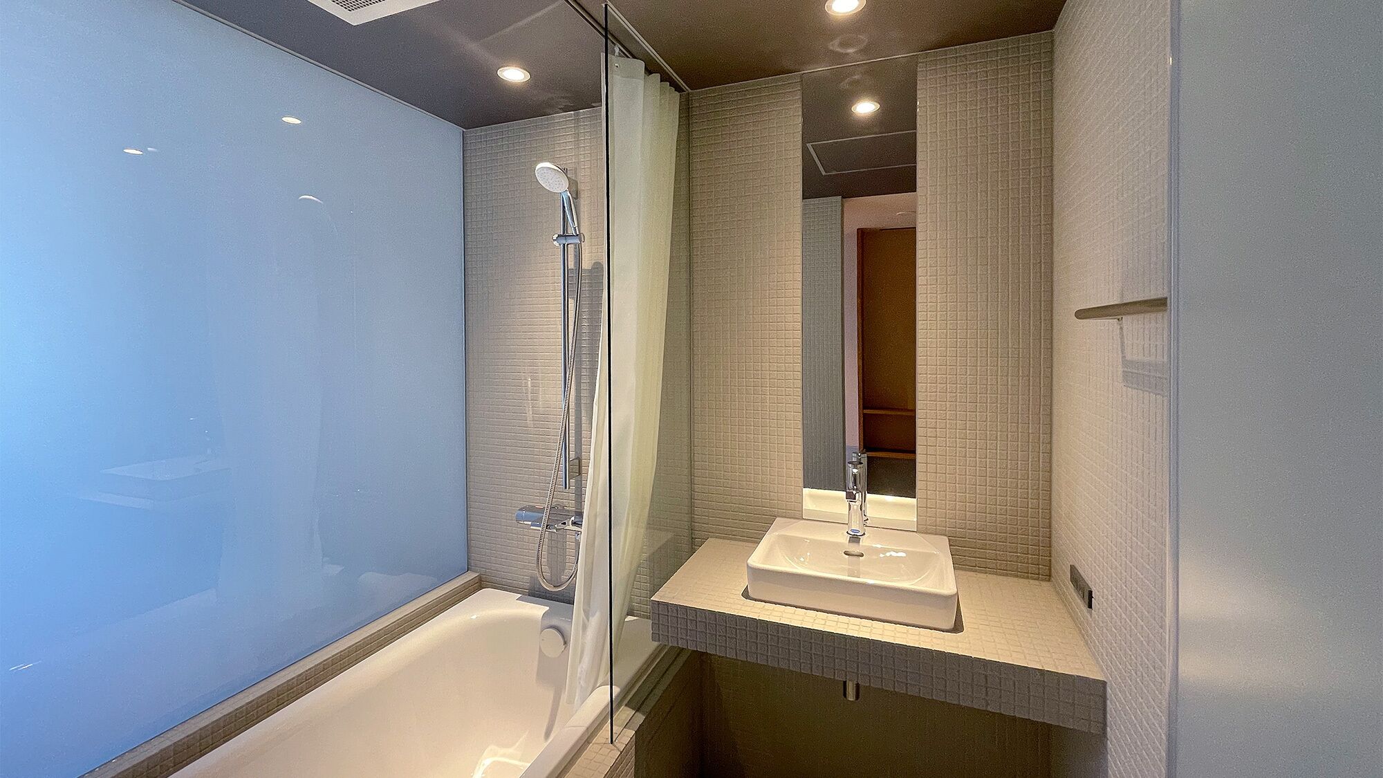 Standard Twin Room, Non Smoking | Bathroom | Hair dryer, electronic bidet, towels, soap