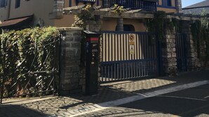 Fassade der Unterkunft