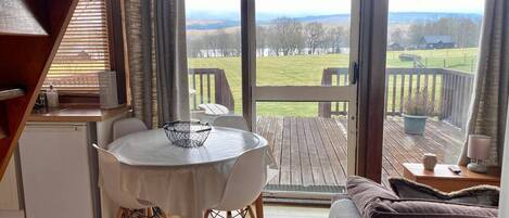 TV, DVD player, books