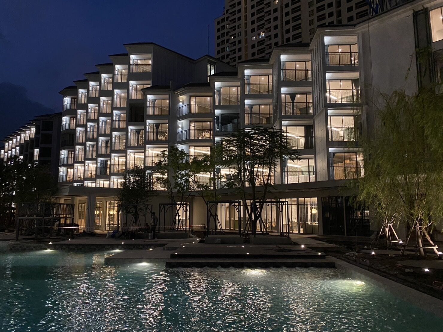 Outdoor pool