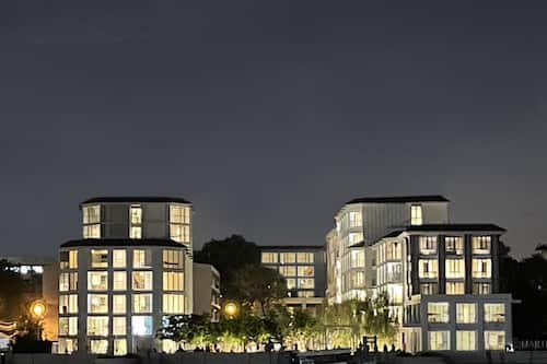 Fassade der Unterkunft