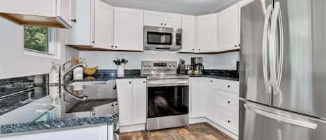 Microwave, oven, dishwasher, toaster