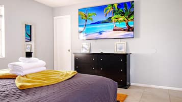 3 bedrooms, desk, iron/ironing board, WiFi