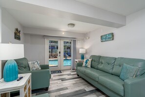 Ferienhaus, 2 Schlafzimmer | Wohnzimmer