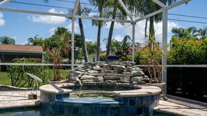 House, 3 Bedrooms | Pool | Outdoor pool - 3734 Tomlinson St - Barefoot Hideaway by Coastal Vacation Properties (Bonita Springs)