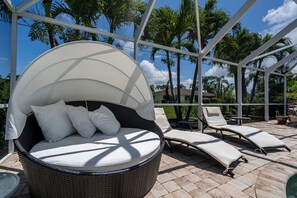 Sun deck - 3734 Tomlinson St - Barefoot Hideaway by Coastal Vacation Properties (Bonita Springs)