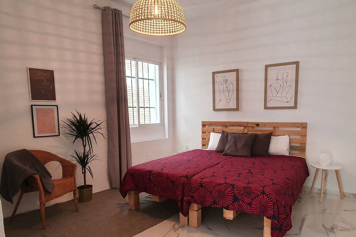 Wifi gratis y ropa de cama