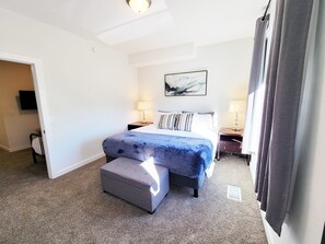 2 dormitorios, tabla de planchar con plancha, wifi y ropa de cama