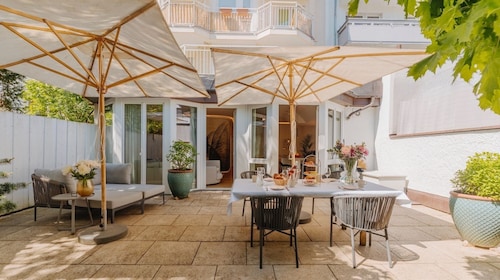 Luxuriöses Loft mit großer Sonnenterrasse und Sauna