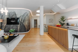 Lobby - Luxurious loft with large sun terrace and sauna (München)