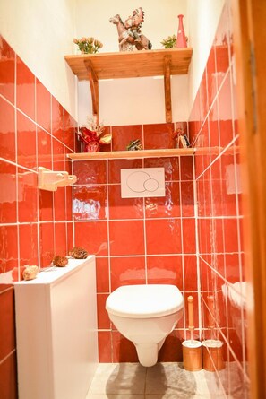Shower, hair dryer - Resort center, 2nd floor, parking, tv, ski locker, 25m², Valloire (Valloire)