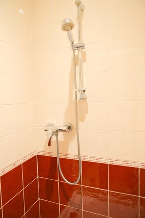 Shower, hair dryer - Resort center, 2nd floor, parking, tv, ski locker, 25m², Valloire (Valloire)