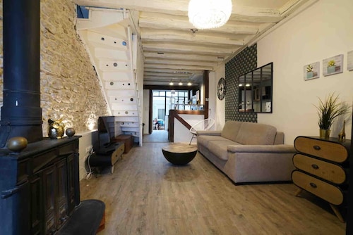 Maison Cosy au Bord de Loire - Vue Cathédrale