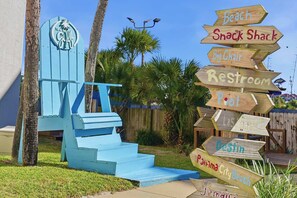 Enceinte de l’hébergement