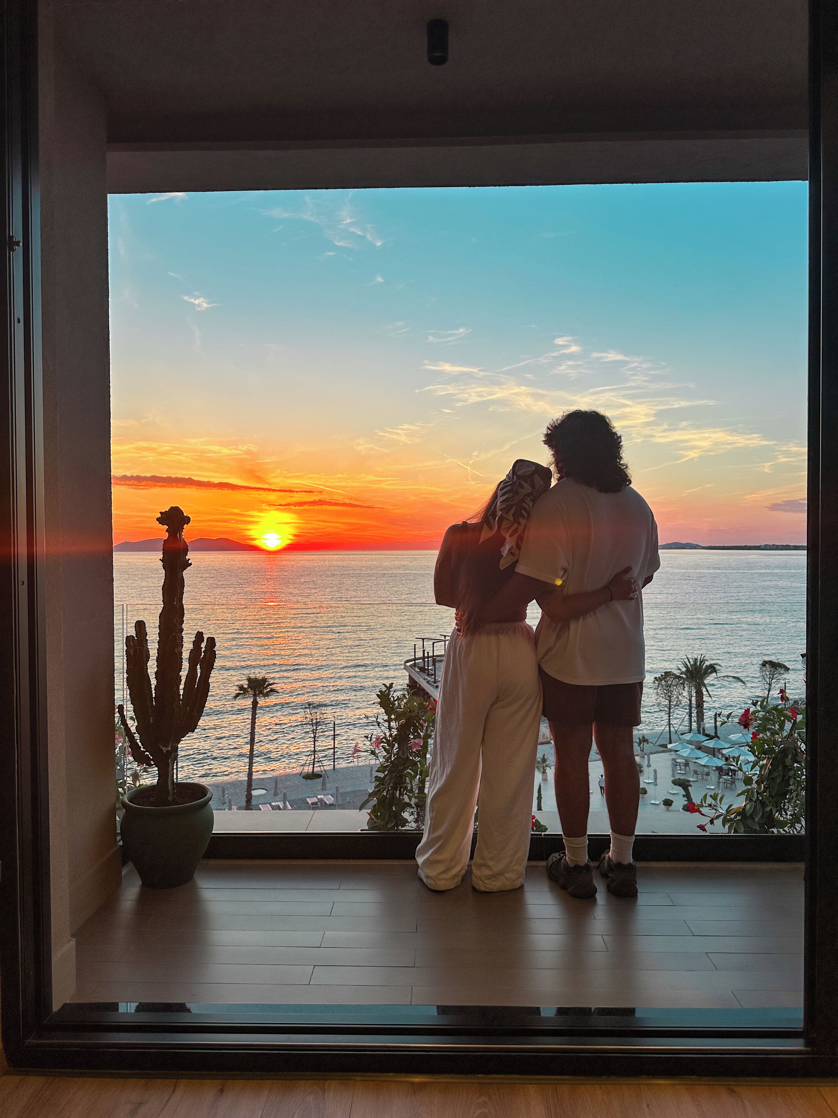 Vista dalla struttura