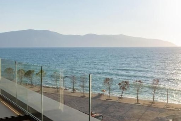 Familiekamer, uitzicht op zee | Uitzicht vanuit de kamer