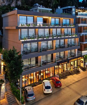 Entrée de l’hébergement