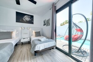 3 bedrooms, in-room safe, desk, iron/ironing board