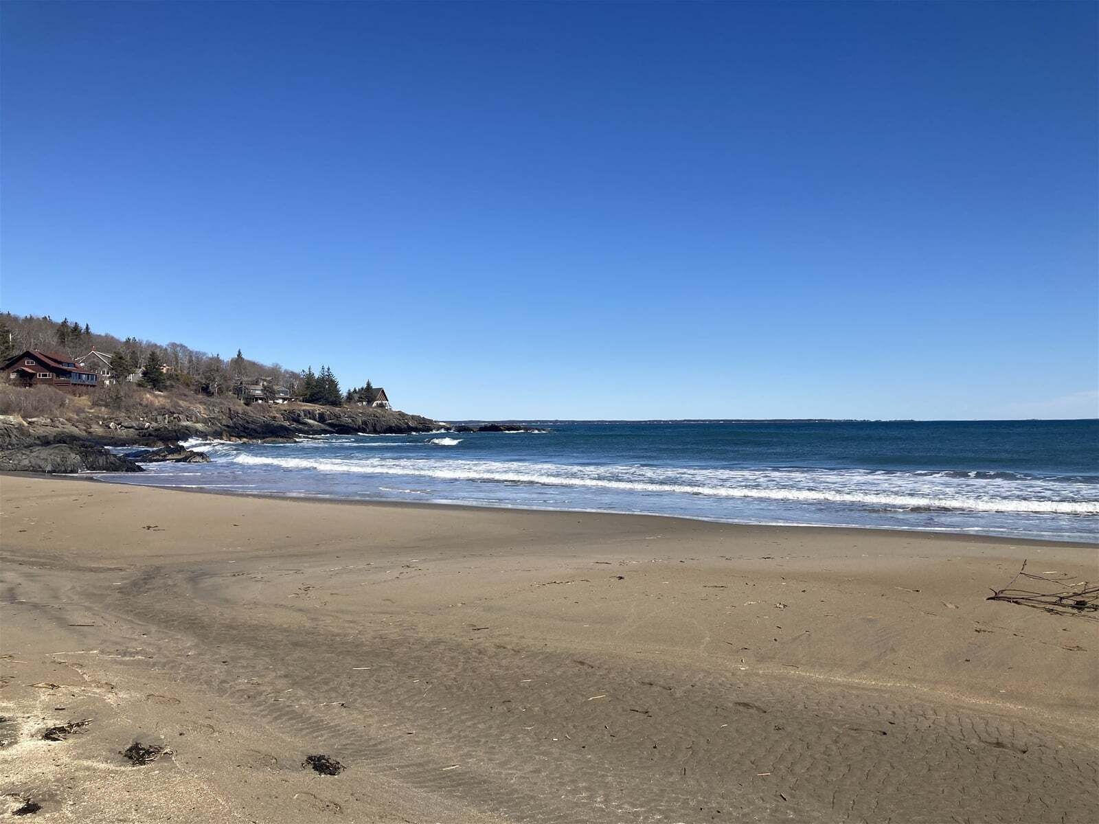 On the beach